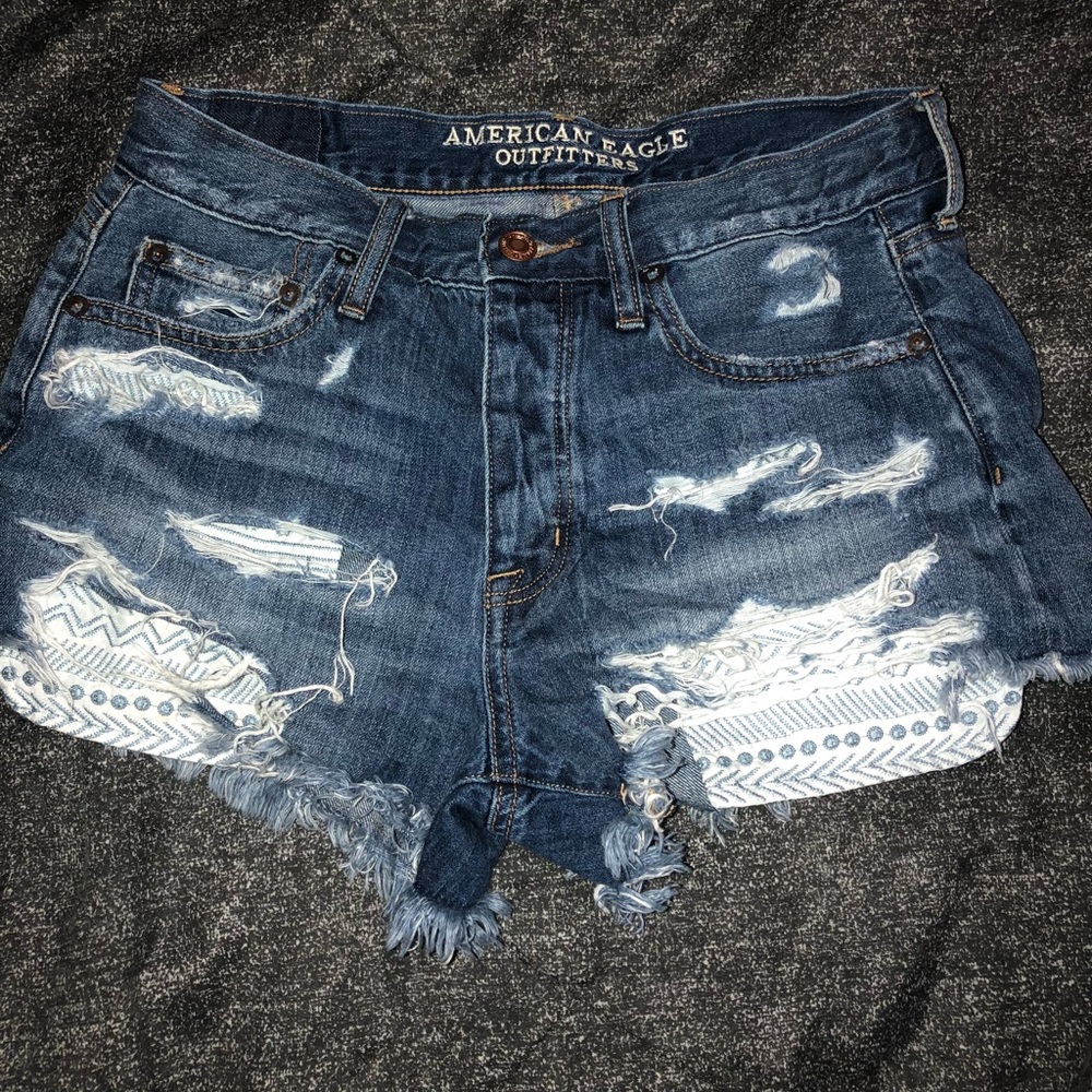 American Eagle jean shorts
